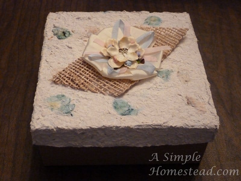 May Arts Silk Indulgence Craft Challenge box