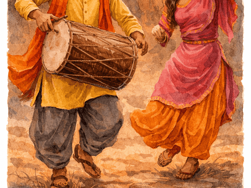 Lohri: la fiesta en la que el fuego cuenta el tiempo en lugar del calendario 🔥