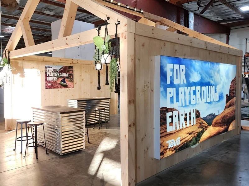 Teva Custom Trade Show Booth