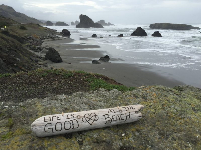 Driftwood Sign Custom Message