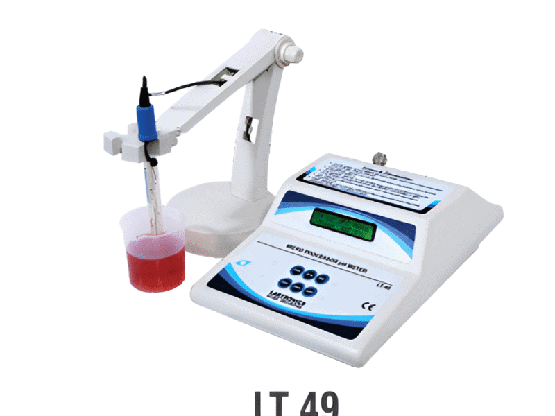 Microprocessor pH TemperaturemV Meter LT-49 – Labtronics