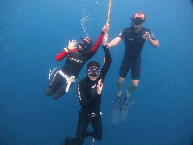 freediving buddy