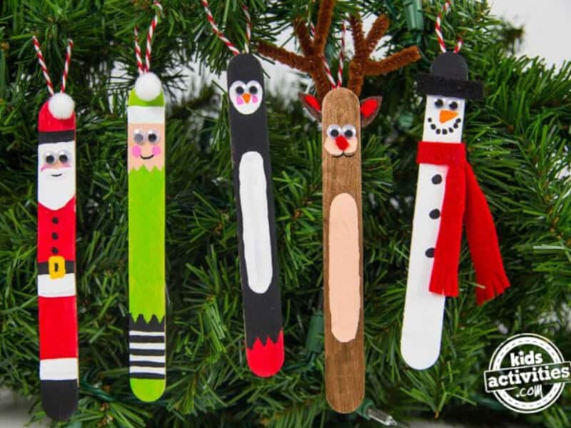 ornaments craft sticks