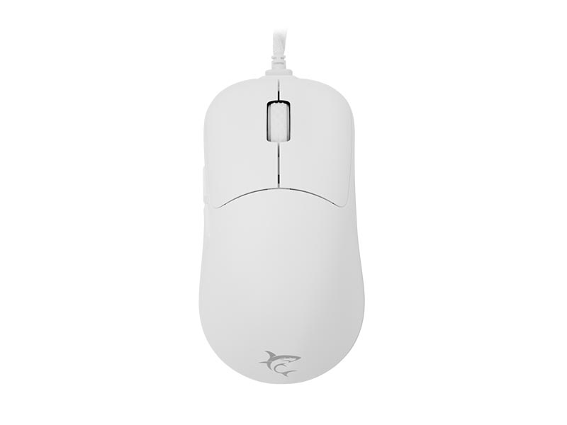 Mouse White Shark Gaming Graphene 12400dpi White 47g