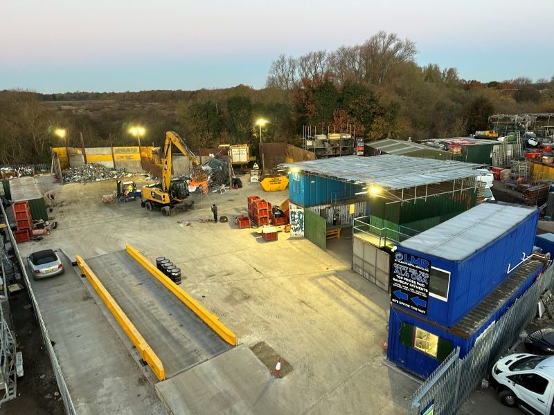 metal recycling yard in st albans