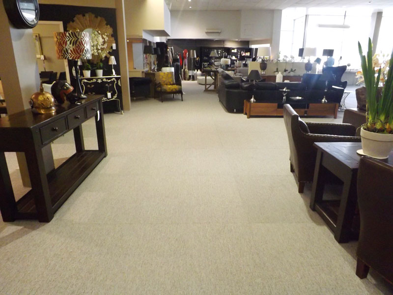 Bradfords Furniture Store New Carpet Tiles