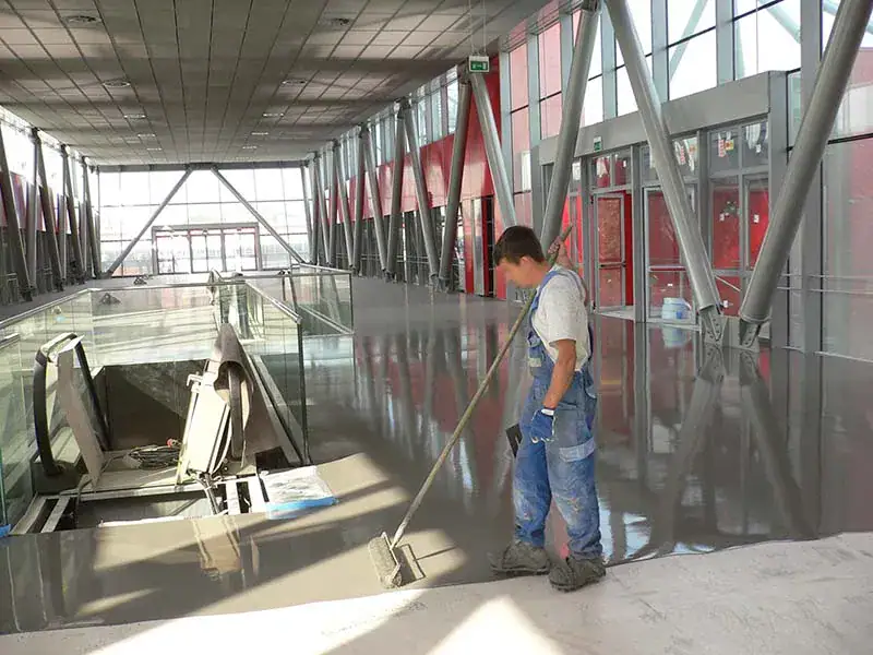 Pavimento in resina Fiera di Bologna