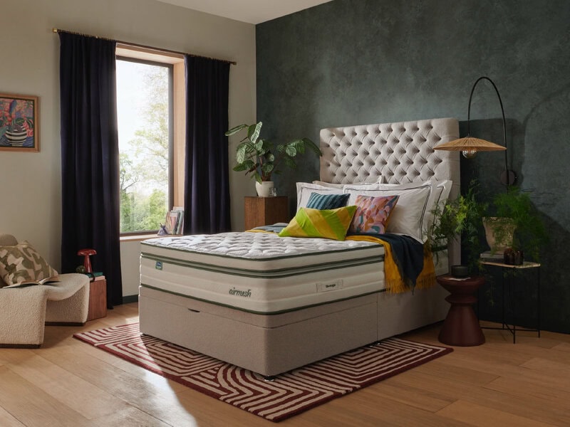 Silentnight Eco Comfort Airmesh Air Luxury 3000 BoxTop Mattress l