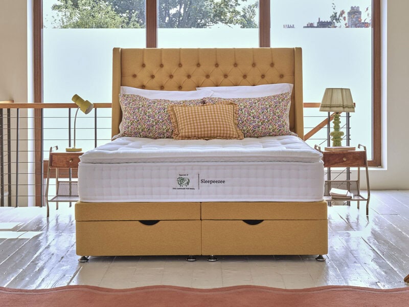 Sleepeezee Wool Luxe 3700 Divan Set