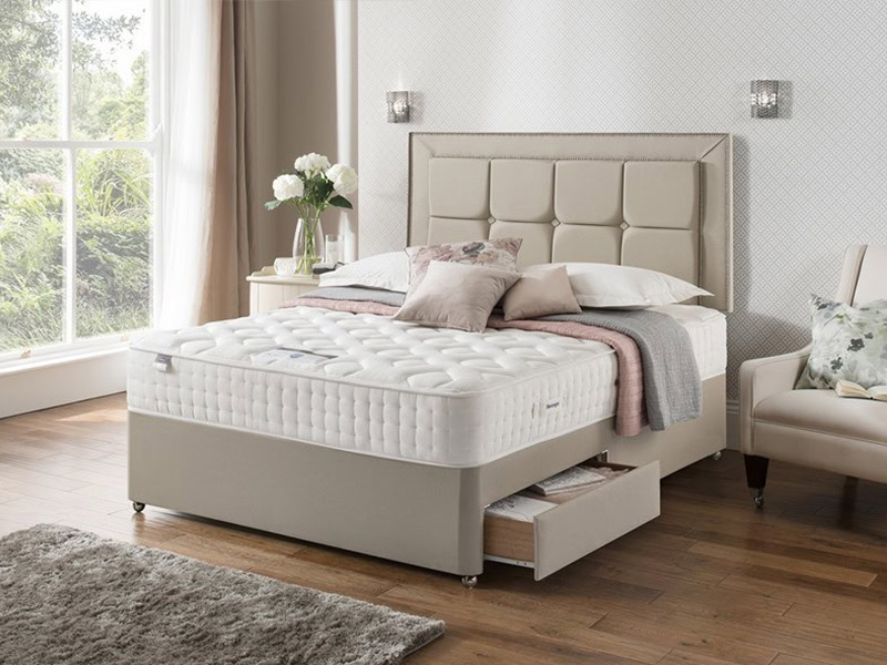 Silentnight Elisa Natual 1400 Pocket Divan Set