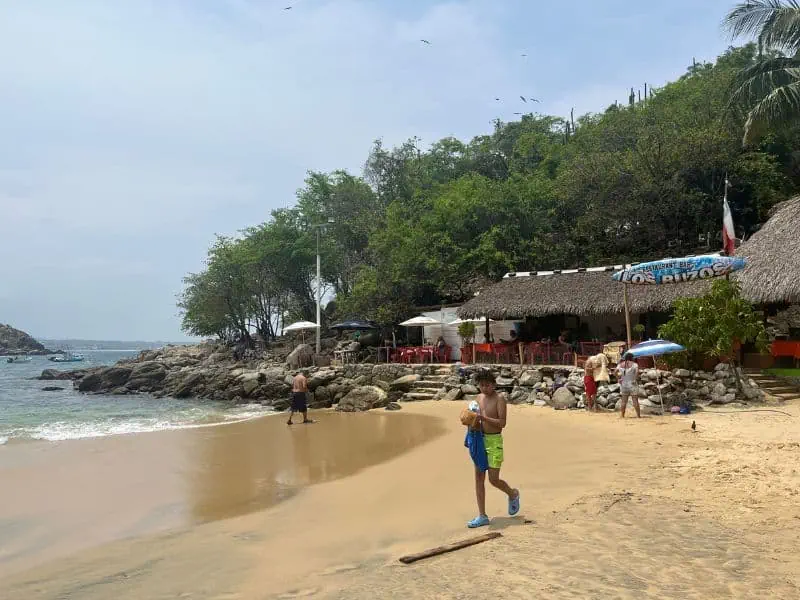 puerto angelito beach puerto escondido mexico