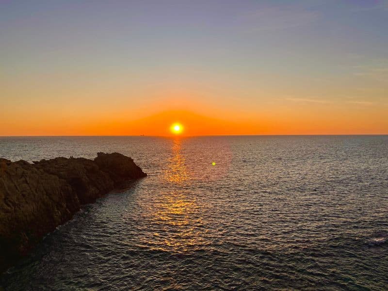 punta cometa sunset in mazunte mexico