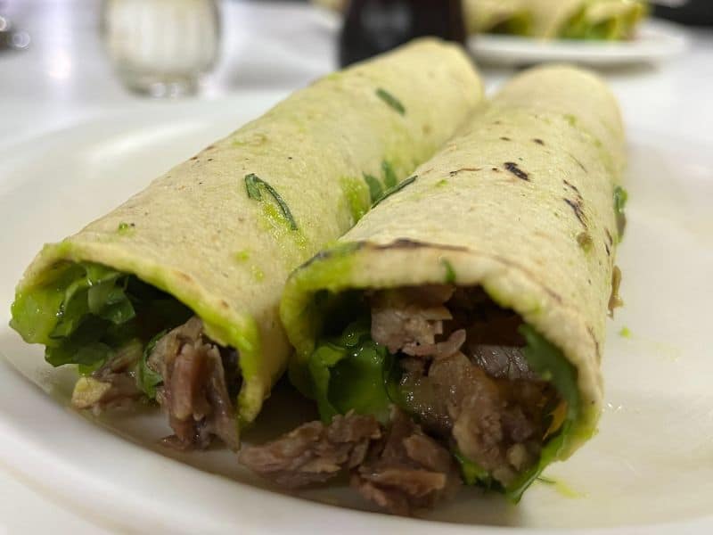 steamed tacos in oaxaca mexico