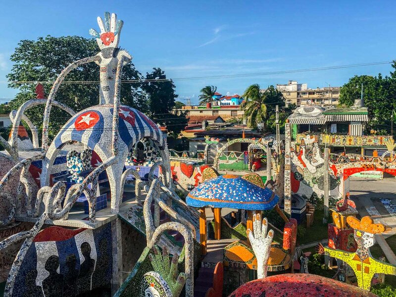 Art in Fusterlandia Havana Cuba