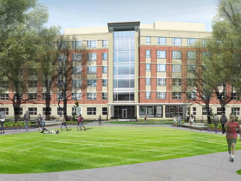 Penn State East Halls Phase 1A residence halls earning LEED Silver certification at University Park