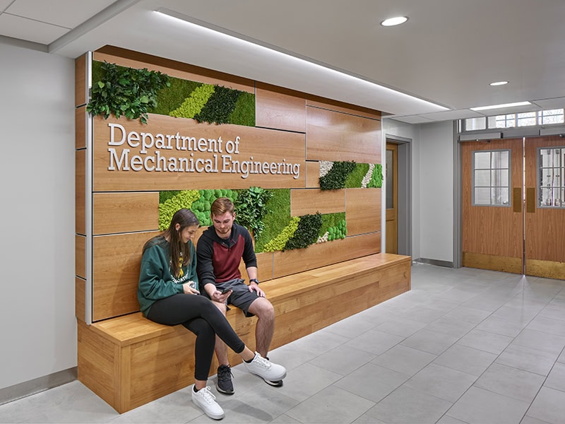 Entrance of ME Knowledge Lab at Penn State