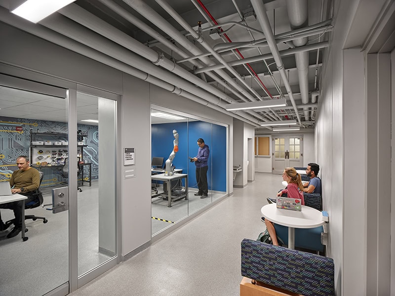 Classrooms in ME Knowledge Lab at Penn State