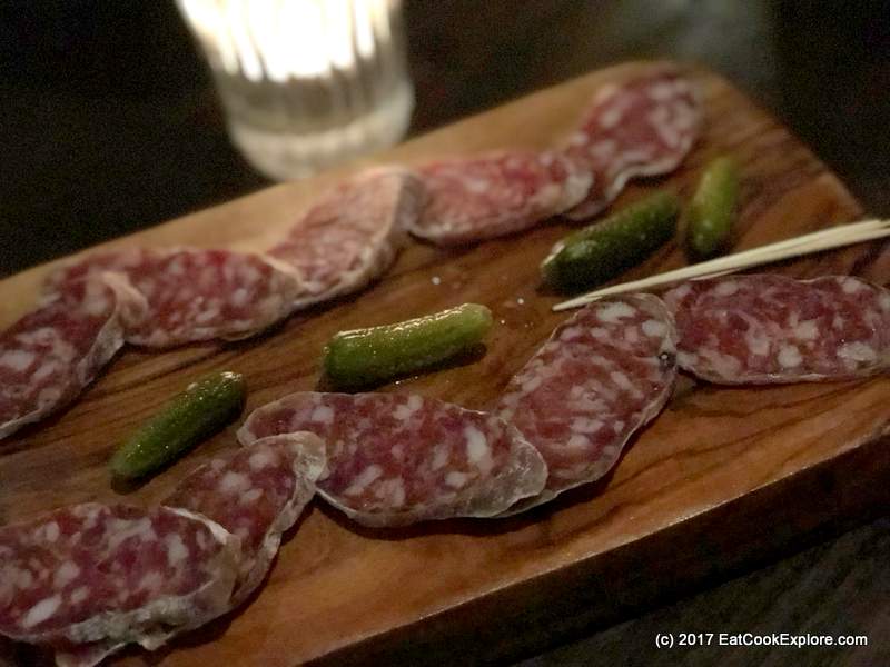 Saucisson Sec Burgundian sausage Cote Brasserie Market Place Saucisson Sec Burgundian sausage