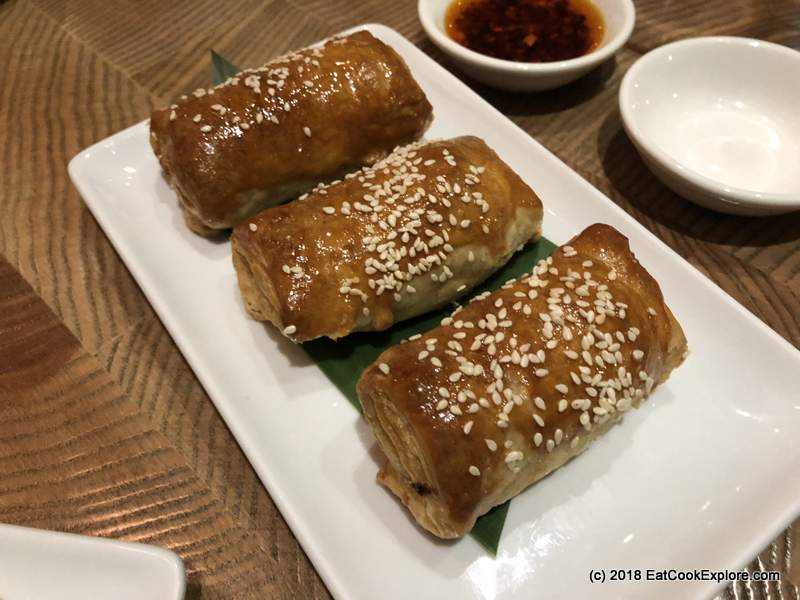 Roast Pork Puffs Ping Pong