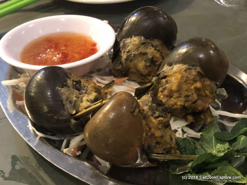Tastes from the Mekong Delta at Mrs Le's Bahn Mi and Grill 4 mrs les stuffed freshwater snails