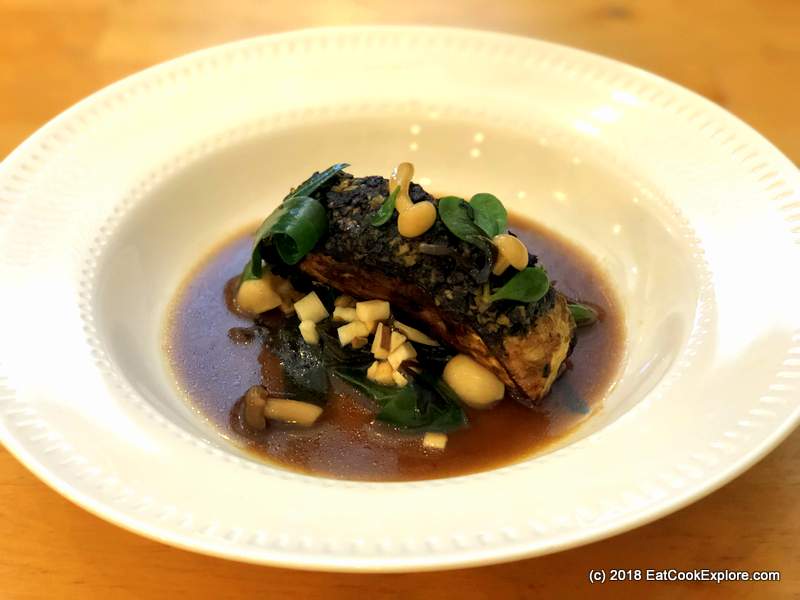 The Field Restaurant Hackney Vegan Surf and turf