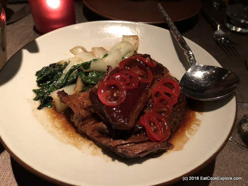 Patara Beef Short Rib “Hong Kong Style” with Pickled Chillies and Ginger Brown Rice