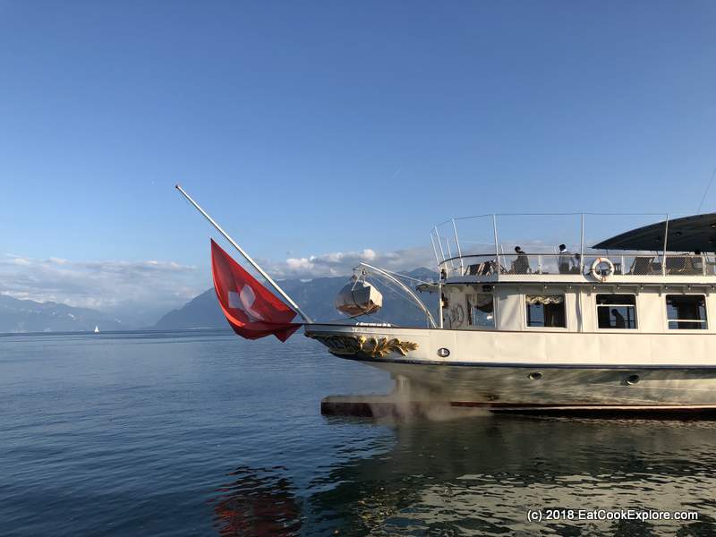 Lausanne Belle Epoque Steam Boat Sunset Cruise