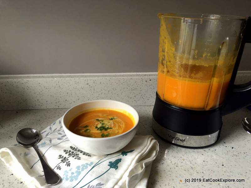 Butternut Squash and Carrot Soup 2 Easy Butternut squash soup recipe made in a digital soup maker