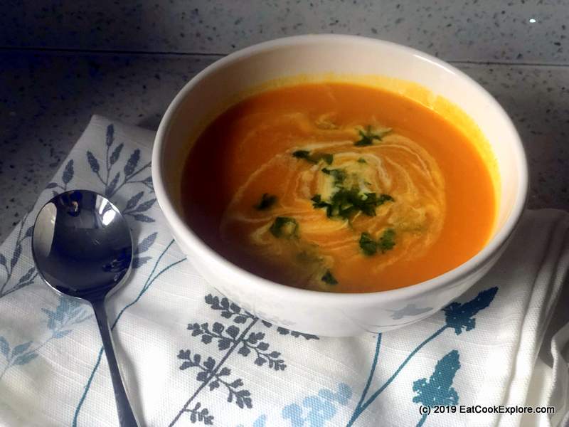 Butternut Squash and Carrot Soup 1 Easy Butternut squash soup recipe made in a digital soup maker