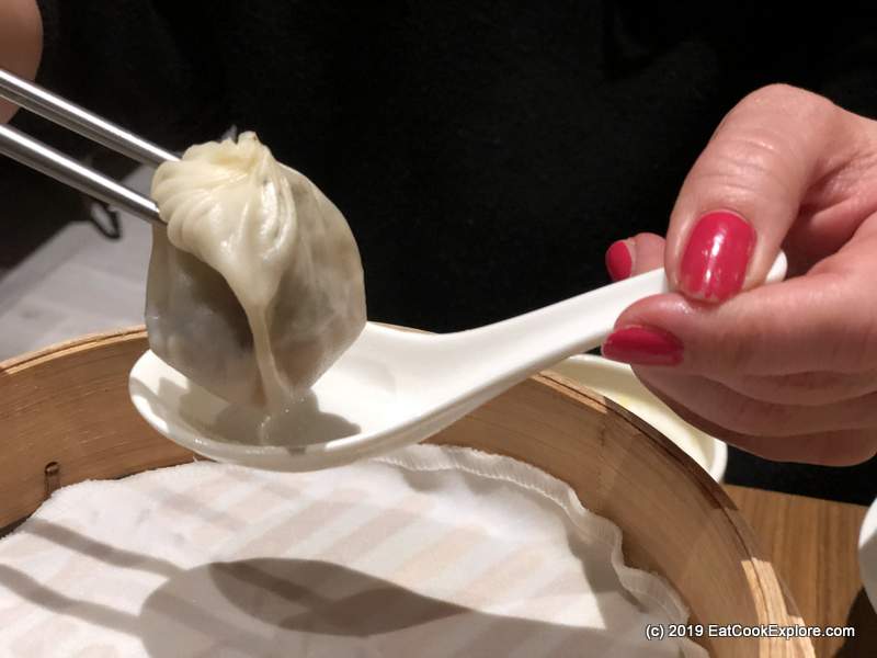 Din Tai Fung London Xiao Long Bao, Those Wontons and Noodles 12 Din Tai Fung London Truffle Xiao Long Bao
