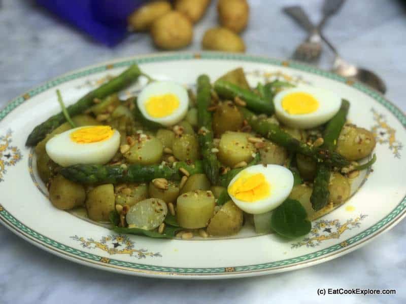 Jersey Royals Asparagus Salad recipe 46