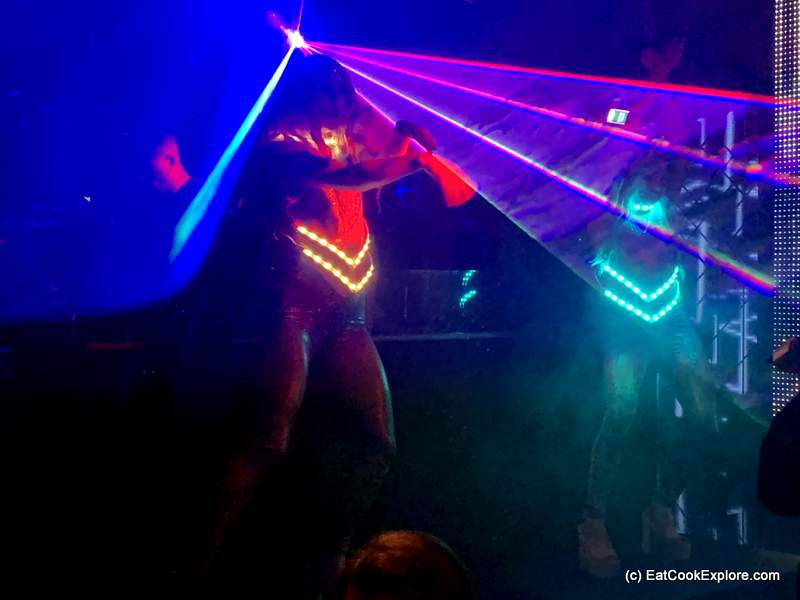 Opium London LED Show