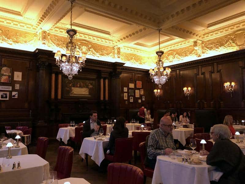 Simpsons on The Strand Heritage British Restaurant