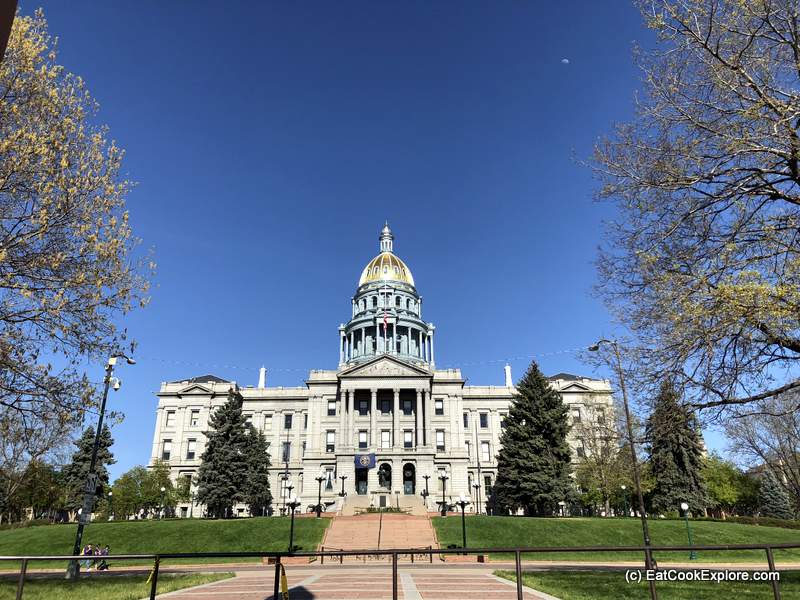 How to spend 48 Hours in Denver The Mile High City - A Guide to Food, Art and Culture 7 Colorado STate Capitol Denver