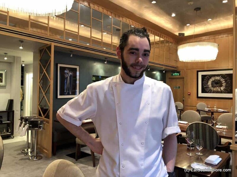 Review: The Restaurant at the Capital Hotel Knightsbridge 6 Pastry Chef Marvin
