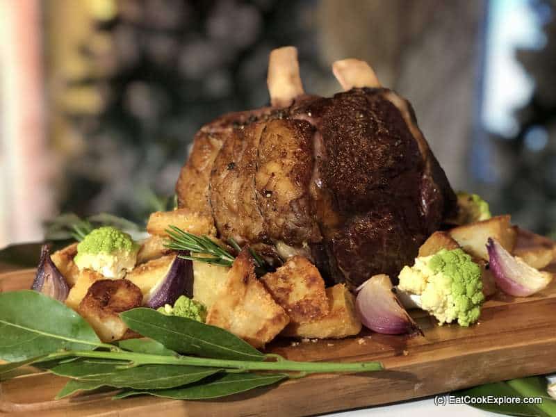 Christmas Lunch with Supermarket Christmas Food and Drink 15 Tesco Christmas Rib of Beef