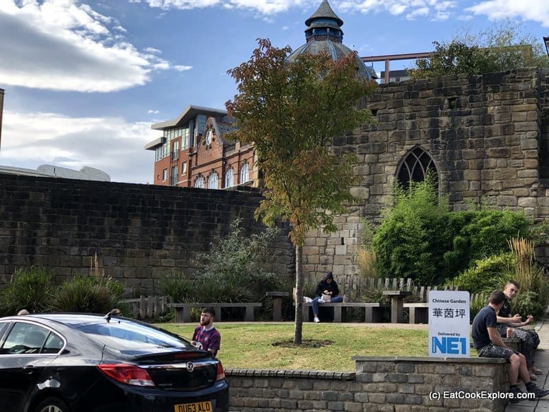 Newcastle Old town walls