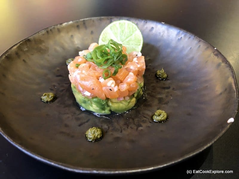 Kasa and Kin Salmon Kilaw