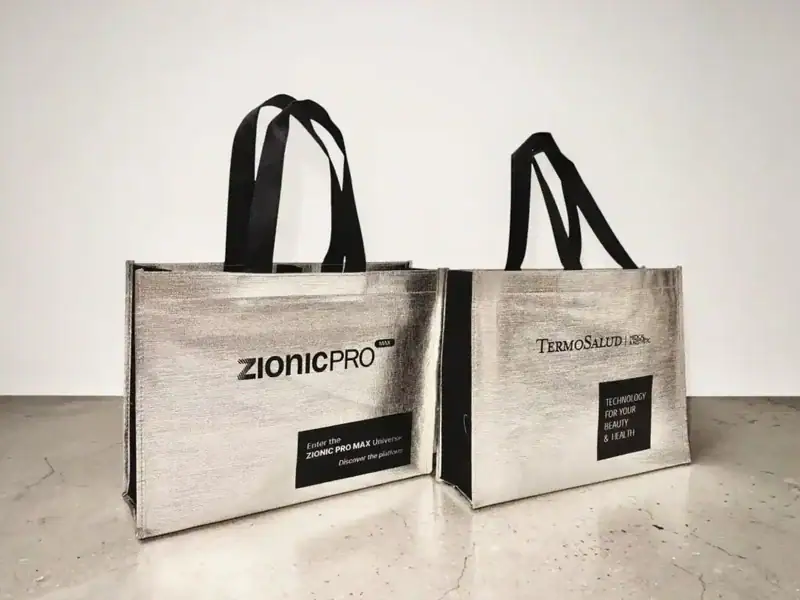 Bolsas de tela sintetica para estetica Termosalud en Gijon