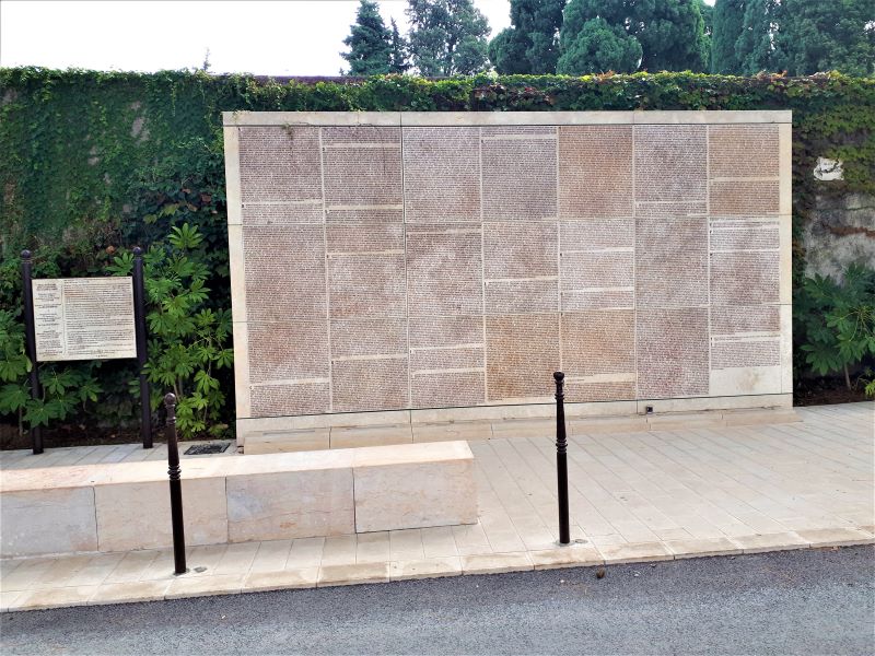 Le Mémorial des déportés juifs de Nice