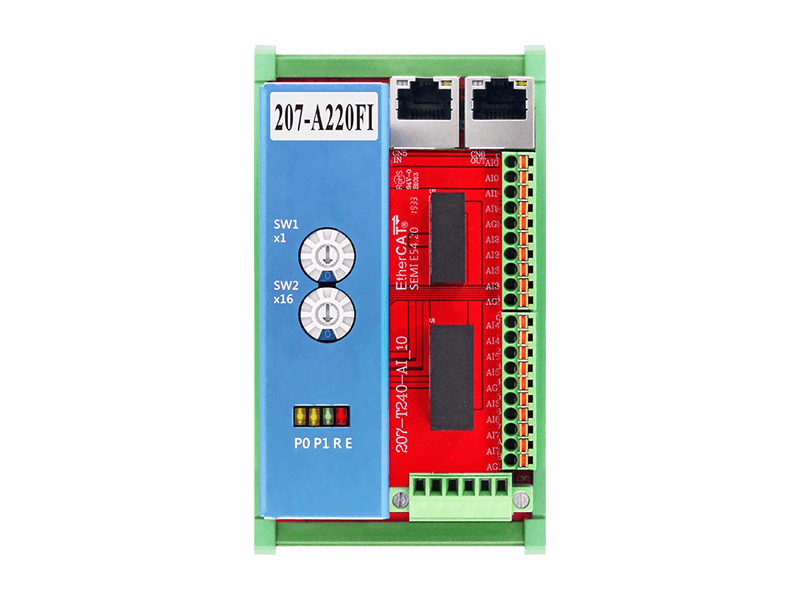 207-A220FI(8-CH)_ EtherCAT_ Analog I/O Slave(AIO)