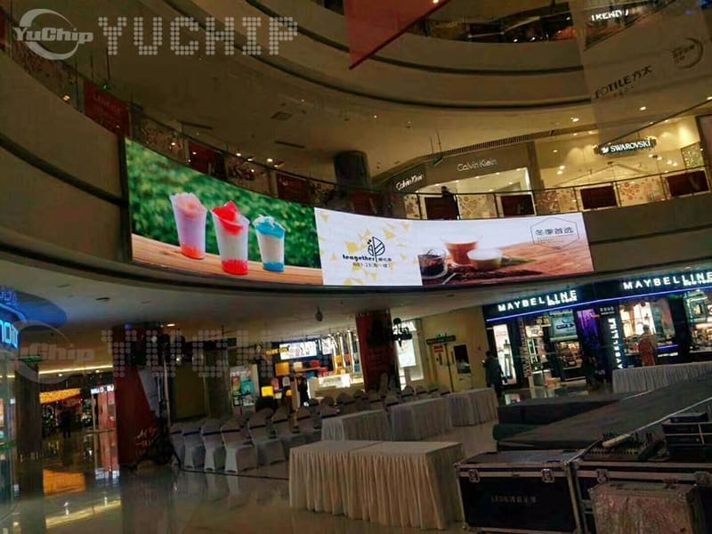 YUCHIP Indoor P4 LED Display In Hunan