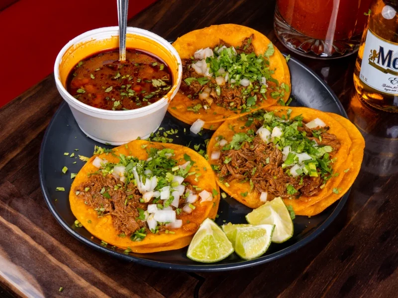 Quesa Birria Tacos