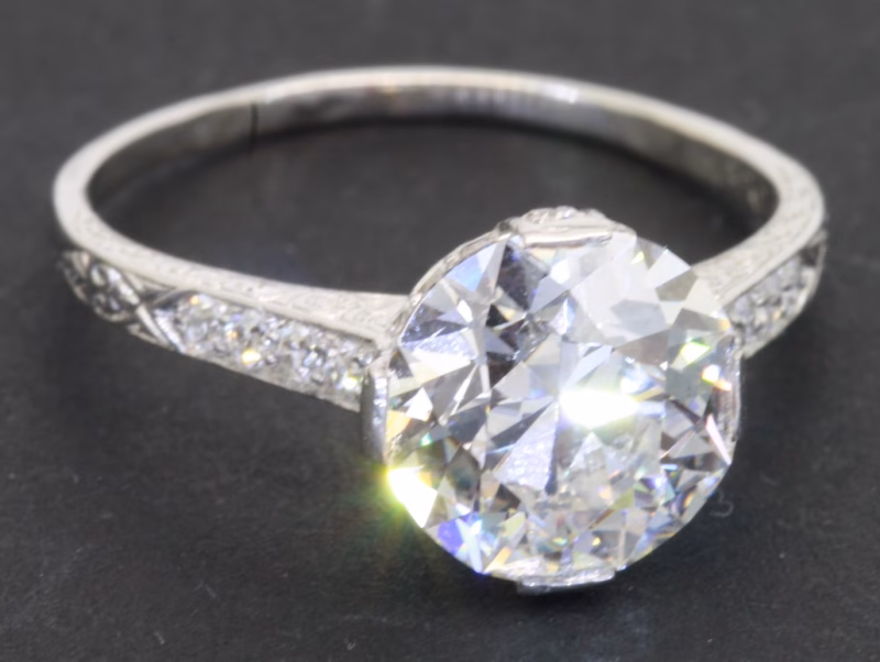 Antique Cartier diamond ring