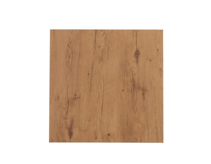 Piano tavolo 80x80 cm HPL rovere naturale - foto 3