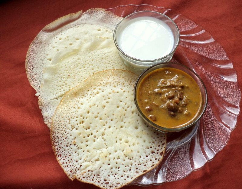 appam and kadala curry