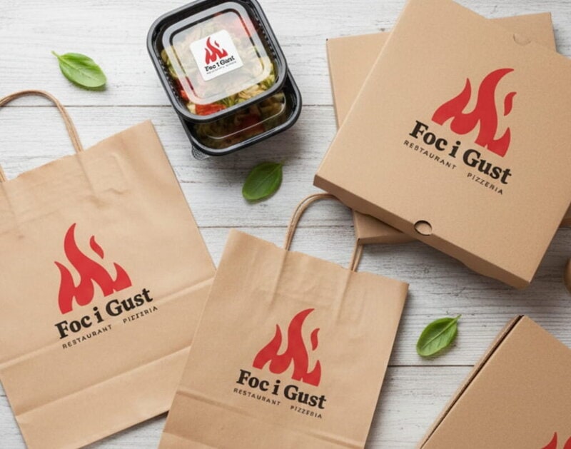 Comida del Restaurante en la rapita Foc i gust