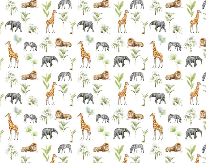 Pattern Selva Animales