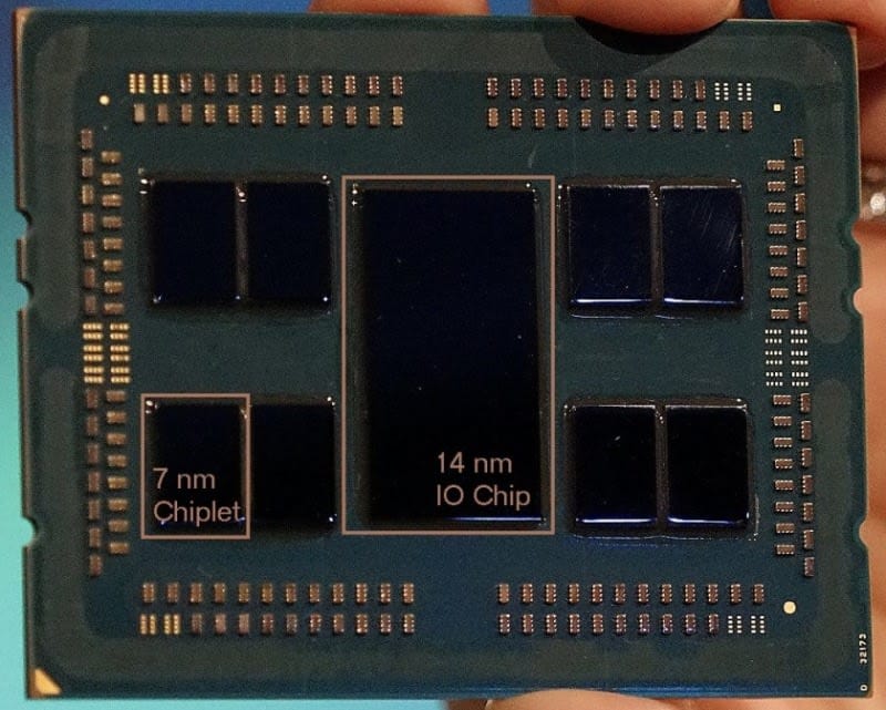 AMD Zen 2 en EPYC 2 Rome 7 nanómetros
