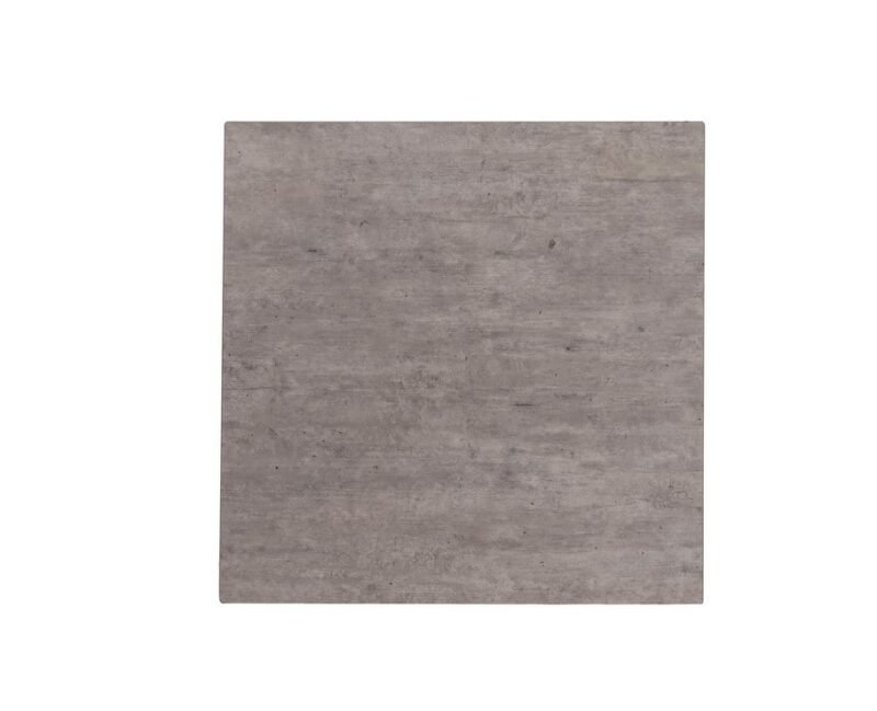 Piano tavolo 80x80 cm HPL cemento - foto 3